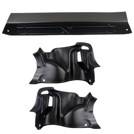 Накладки на перегородку багажника и на арки в багажник для LADA Vesta (седан) ArtForm
